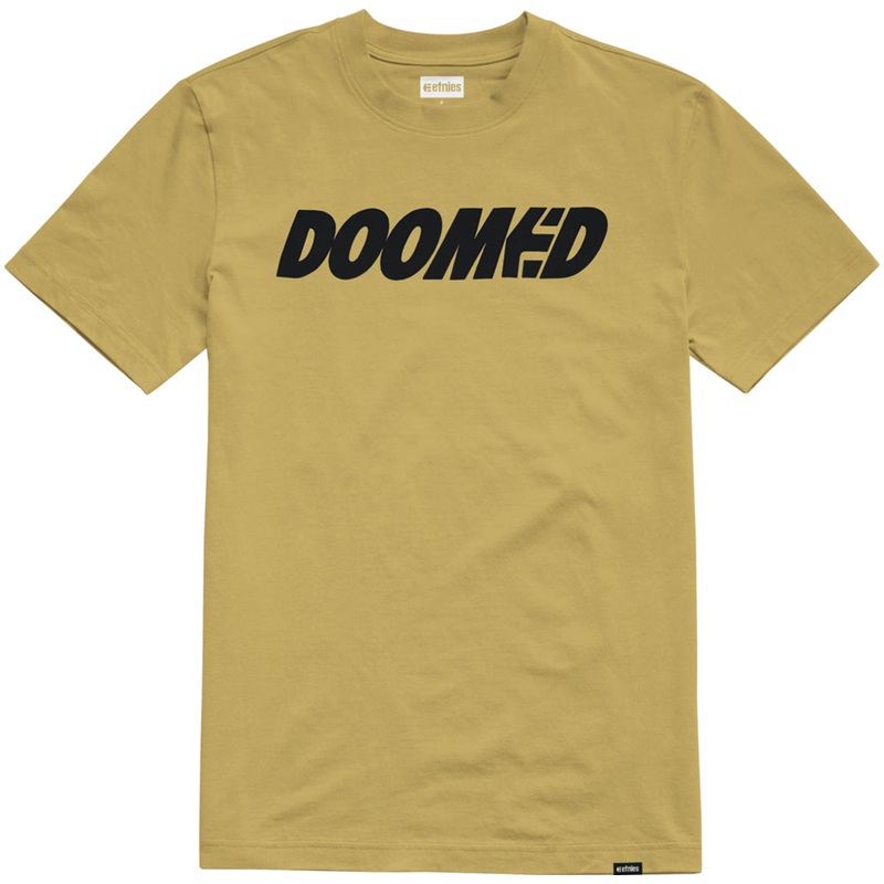 ETNIES DOOMED TEE [MUSTARD]