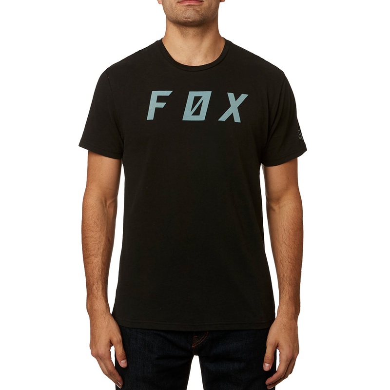 FOX BACKSLASH SS AIRLINE TEE [BLACK] XL