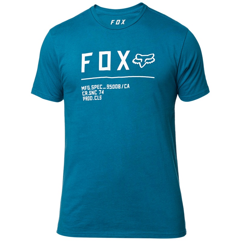 FOX NON STOP SS PREMIUM TEE [MAUI BLUE] S