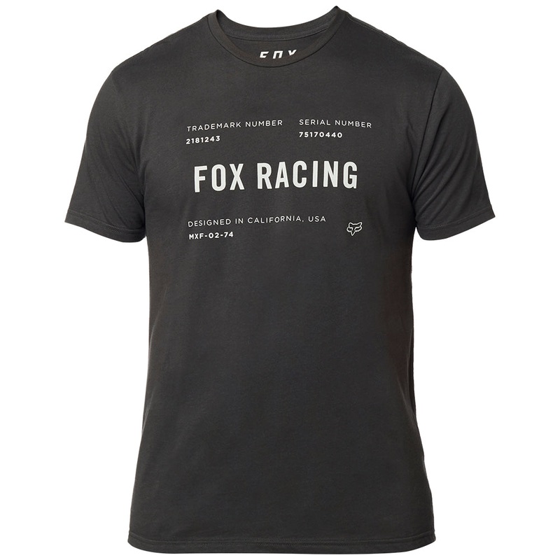 FOX STANDARD ISSUE SS PREMIUM TEE [BLACK VINTAGE] S