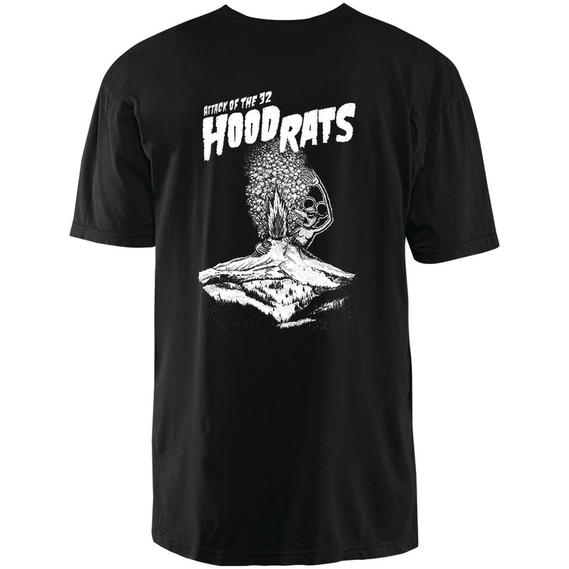 HOOD RATS VOLCANO SS TEE [BLACK]